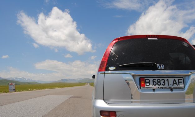 Viajando de Bishkek a Osh en taxi compartido