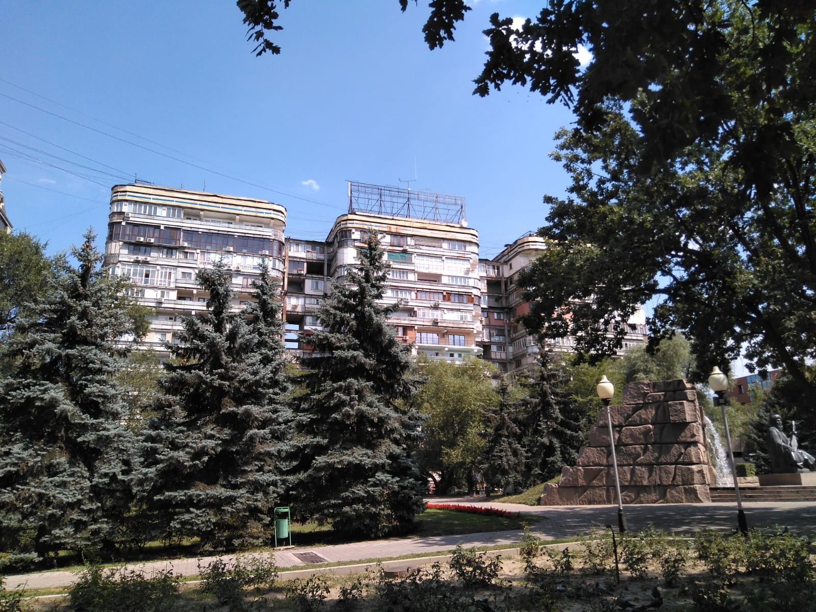 Arquitectura socialista en Almaty