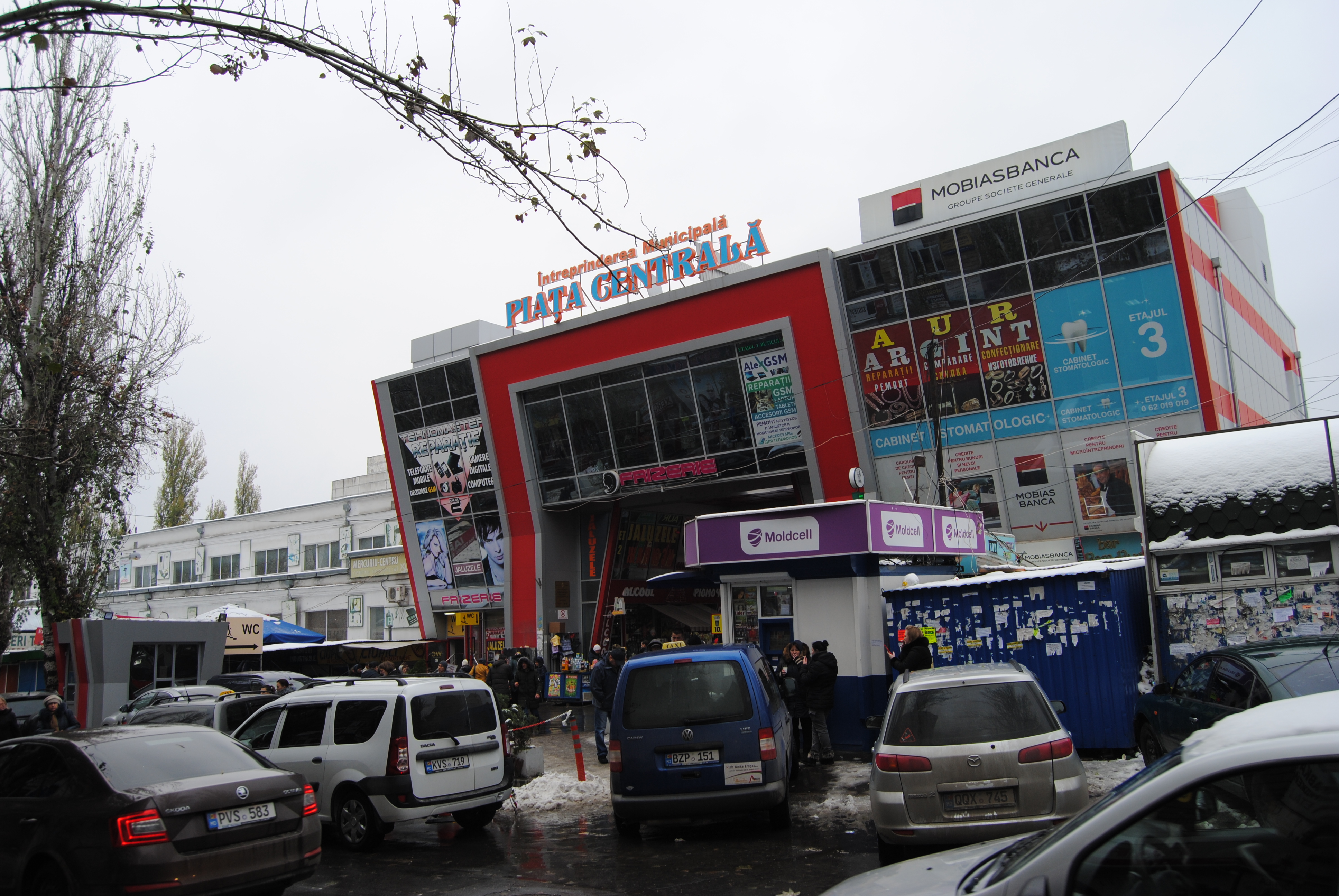 Piata Centrala, el mercado de Chisinau