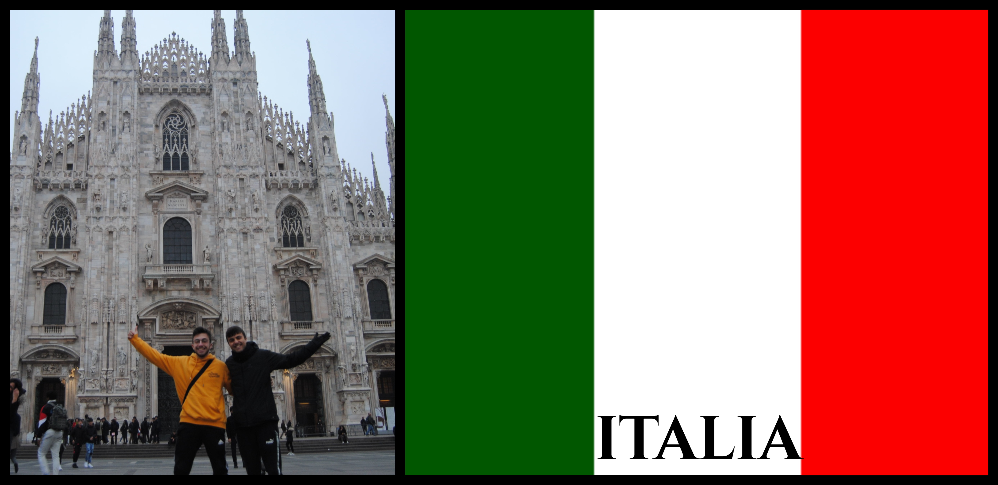Países visitados: Italia