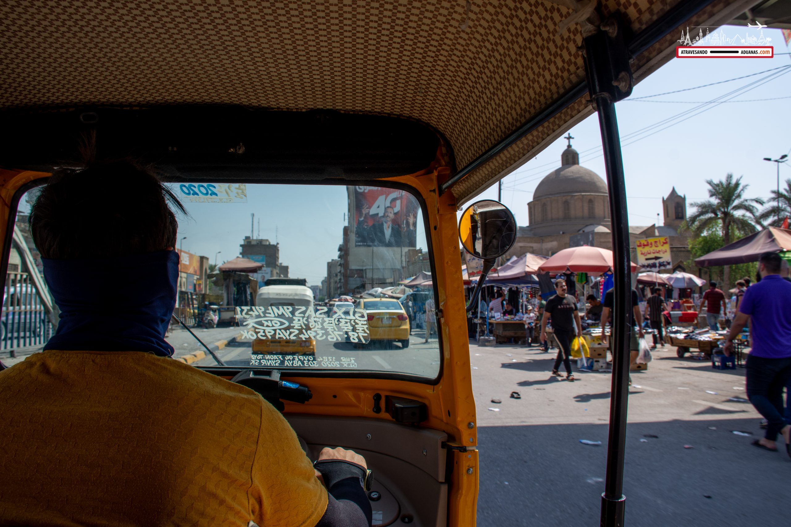Tuktuk en Bagdad